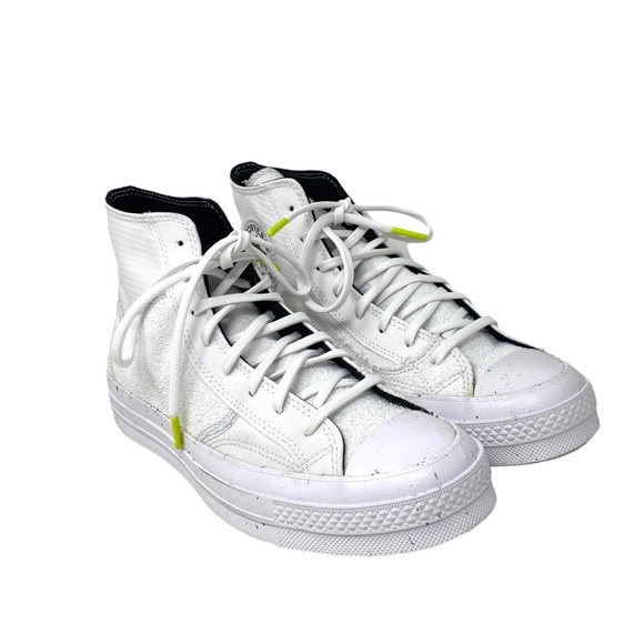 Converse Chuck 70 Shoes High Top Canvas White Women Size Sneakers Skate 172358C - Picture 4 of 11